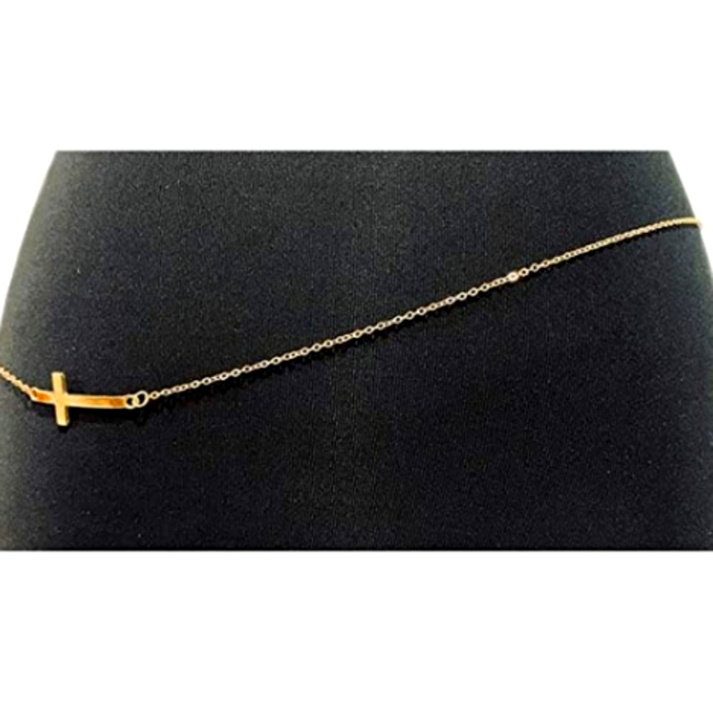 💫Gold Belly Cross Body Chain
